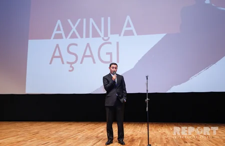 ​Axınla aşağı filminin təqdimatı olub