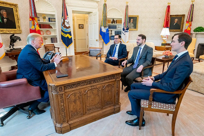 Donald Tramp Ağ evdə Rəcəb Tayyib Ərdoğanın kürəkəni ilə görüşüb