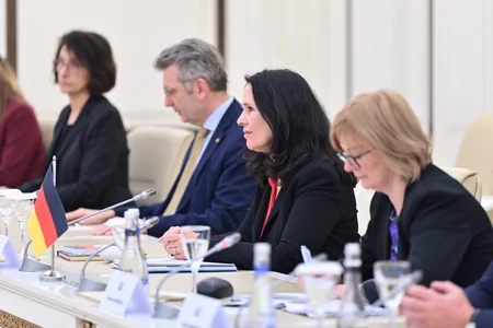 Sahibə Qafarova Almaniya Bundestaqının nümayəndə heyəti ilə görüşüb