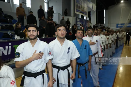 Azərbaycan Fullkontakt Kyokuşin Karate Federasiyasının qış seminarı keçirilib
