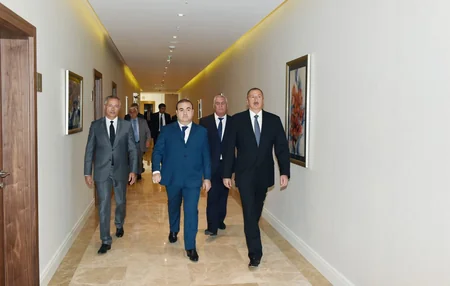 ​Prezident İlham Əliyev “Qalaaltı Hotel & SPA” müalicə-istirahət kompleksinin açılışında iştirak edib