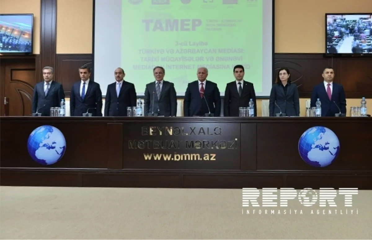 “Türkiyə və Azərbaycan mediası: tarixi müqayisələr ənənəvi mediadan internet mediaya keçid” mövzusunda konfrans başlayıb