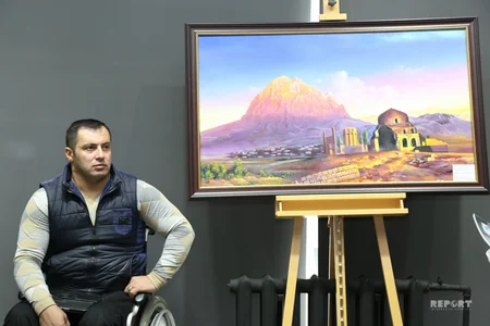 ​Bakıda Əlilliyi olan şəxslərin IX Ümumrespublika Yaradıcılıq Sərgi-müsabiqəsi keçirilir - FOTO