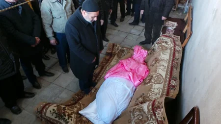 “Günəşli” yatağındakı baş verən qəzada həlak olanlardan biri Bakıxanovdakı qəbiristanlıqda dəfn olunub
