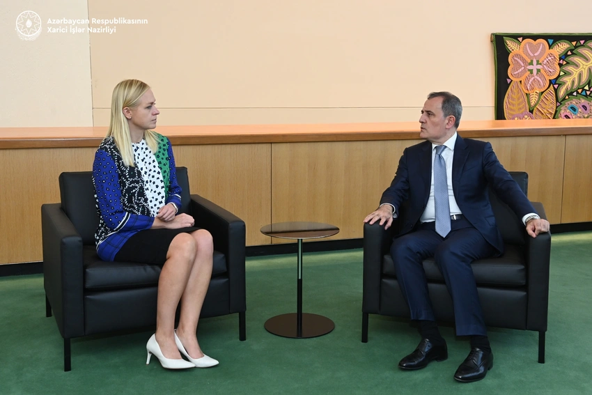 Azərbaycanın XİN başçısı Finlandiyanın xarici və Avropa işləri naziri ilə görüşüb
