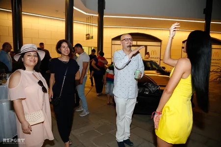 CinemaPlus Amburanda açıq havada yay mövsümünün təntənəli açılışı keçirilib - FOTO