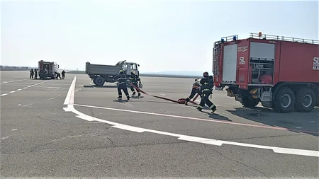 FHN Qəbələ Beynəlxalq Aeroportunda təlim keçirib