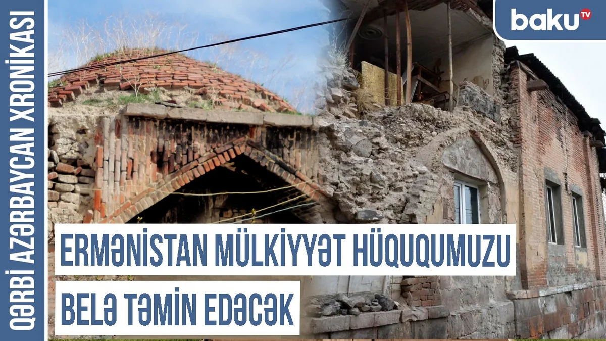 Qərbi Azərbaycan Xronikası: Təpəbaşı məscidinin imam otağında erməni ailələri məskunlaşıblar