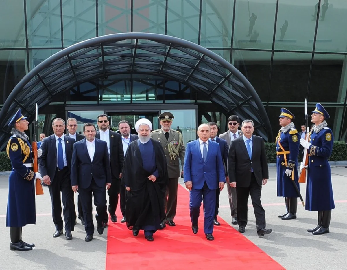 Iranian President Hassan Rouhani completes Azerbaijan visit