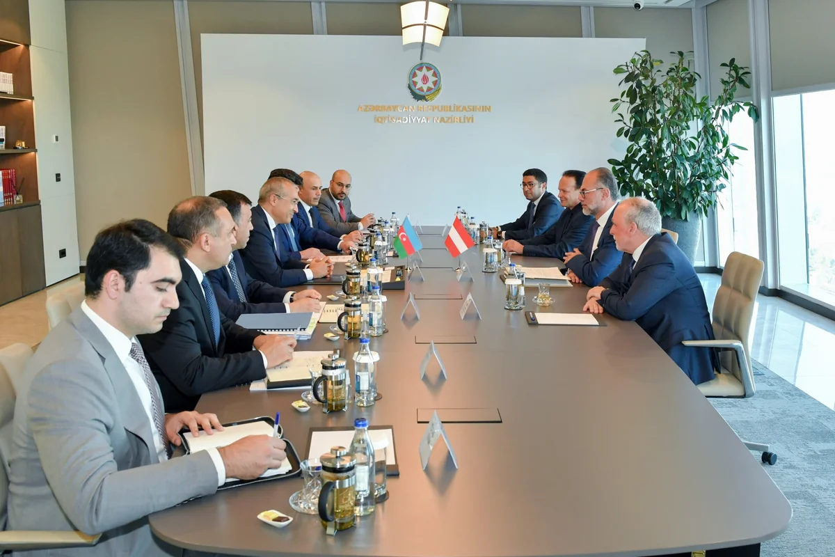Azerbaijan discusses implementation of joint industrial projects with Austria
