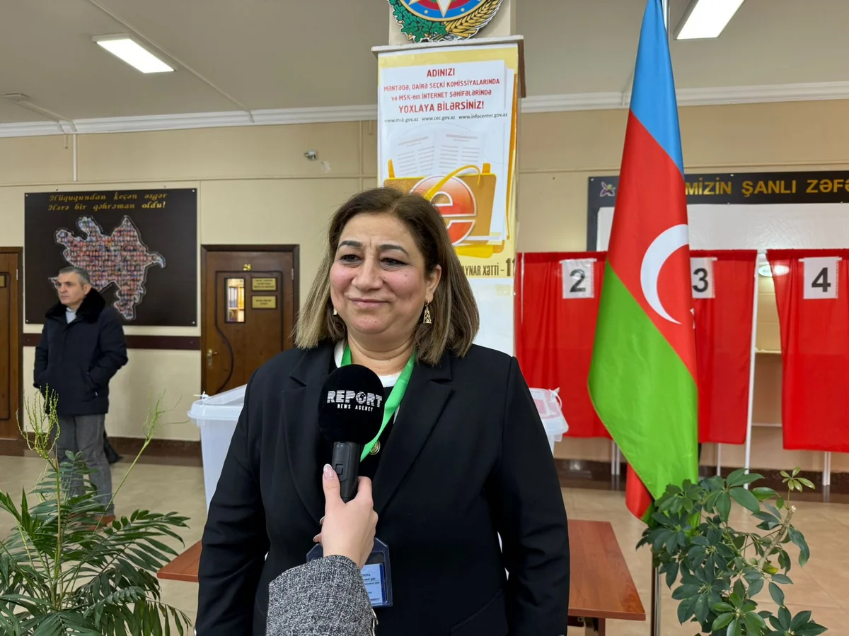 Məntəqə sədri: “Vətəndaşların vaxtında məlumatlandırılması sayəsində seçici fəallığı yüksəkdir”