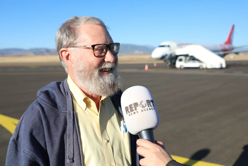 Famous US traveler impressed by Azerbaijan’s Fuzuli airport