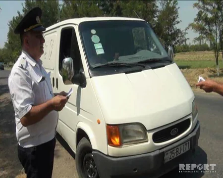 Goranboyda keçirilmiş ekoloji reyd zamanı 80-dən çox avtomobil saxlanılıb - FOTO