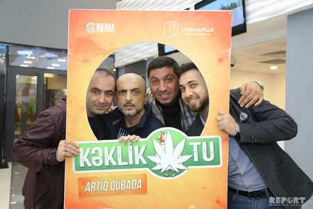 Qubada Kəklikotu kino-komediyasının təqdimatı olub - FOTO - VİDEO