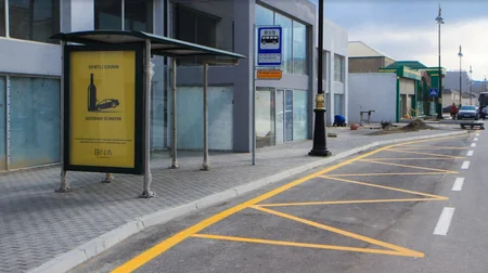 Bakının Binəqədi şossesində 13 avtobus dayanacağı yaradılıb