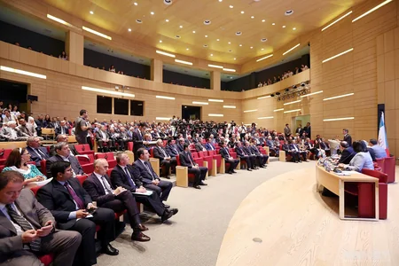 Bakıda “Diplomatik xidmət orqanlarının 100 illiyi” münasibətilə konfrans keçirilir - ƏLAVƏ OLUNUB - FOTO