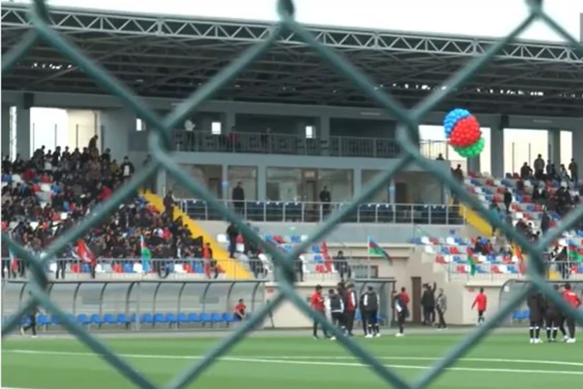Şamaxı sakinləri böyük futbolun rayona qayıdışına sevinir