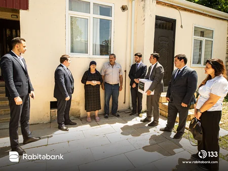 Rabitəbank Qurban bayramı ərəfəsində şəhid və qazi ailələrinə dəstək olub