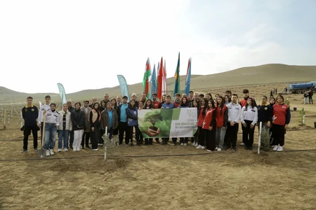 Azərbaycanda Türk Dövlətləri Milli Ağaclandırma Günü münasibətilə 111 min 111 ağac əkilib