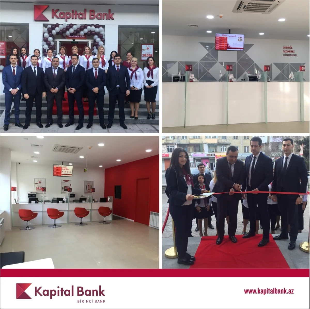 Kapital Bank открыл обновленный филиал Ази Асланов