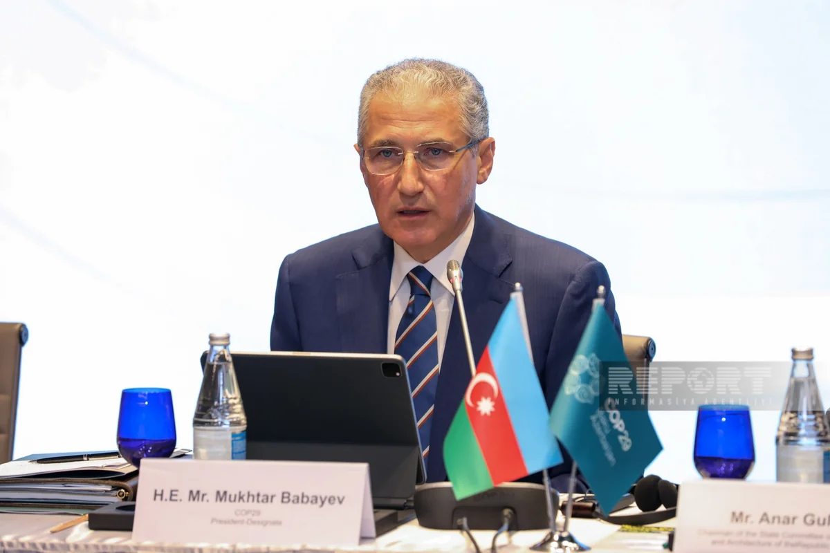 Muxtar Babayev: Tikinti sektorunun emissiyalarda payı 21 % təşkil edir