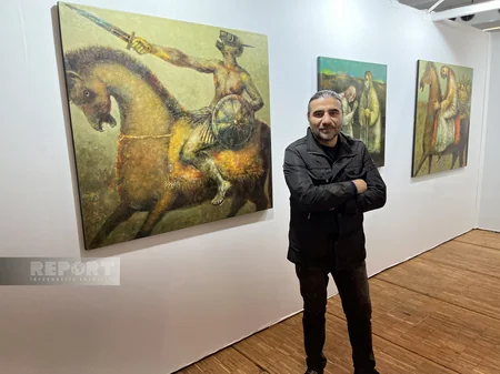 Azərbaycan Parisdə keçirilən İncəsənət sərgisində təmsil olunur