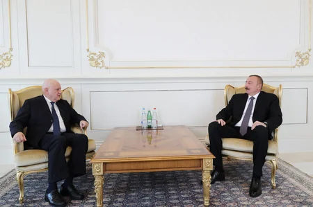 President Ilham Aliyev receives credentials of two incoming ambassadors