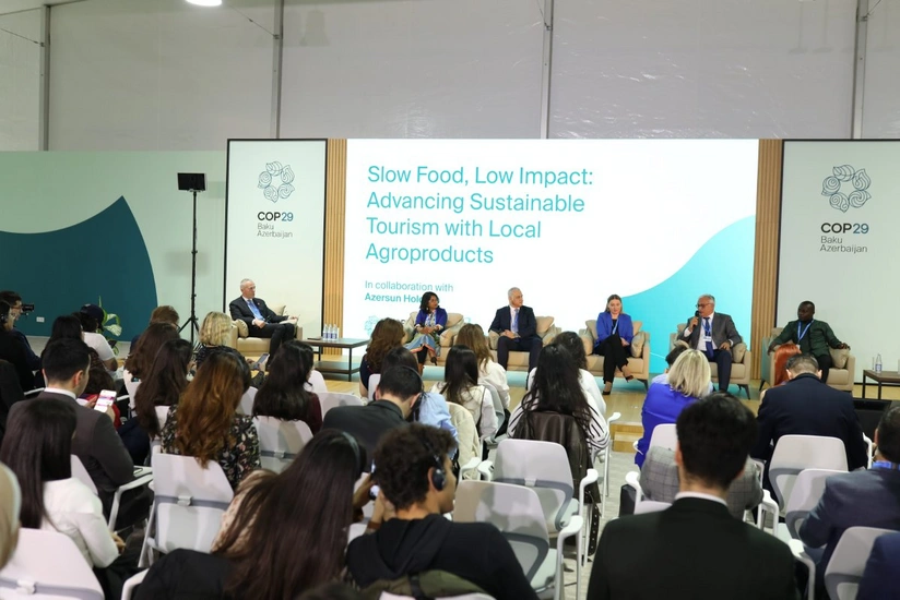 COP29 hosts panel discussion on Slow Food movement
