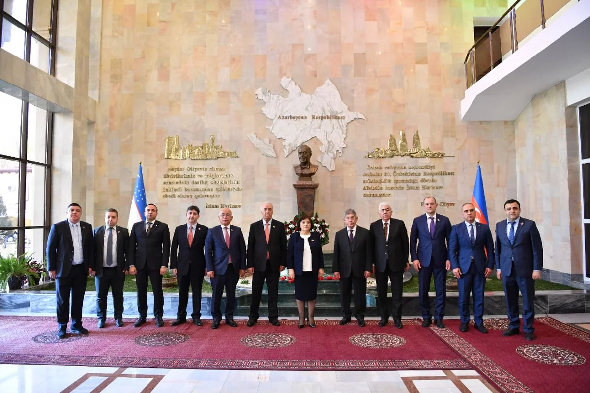 Parlament nümayəndə heyəti Azərbaycanın Özbəkistandakı səfirliyində olub