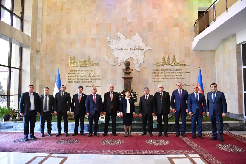 Parlament nümayəndə heyəti Azərbaycanın Özbəkistandakı səfirliyində olub