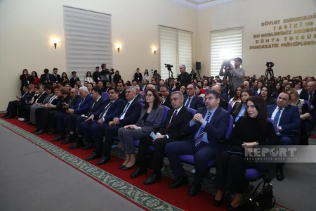 Bakıda milli mənsubiyyət hüququnun konstitusion əsasları ilə bağlı beynəlxalq konfrans keçirilib