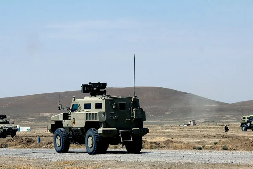 NATO rəsmisi və hərbi attaşelər Azərbaycan ordusunun kəşfiyyat bölüyünün təlimini izləyib