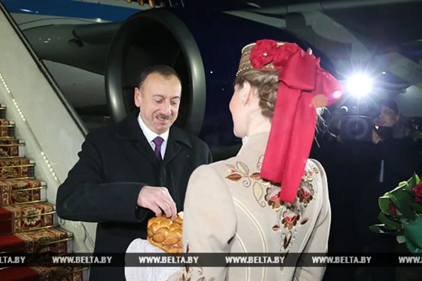 ​Azərbaycan prezidenti Belarusa rəsmi səfərə gedib