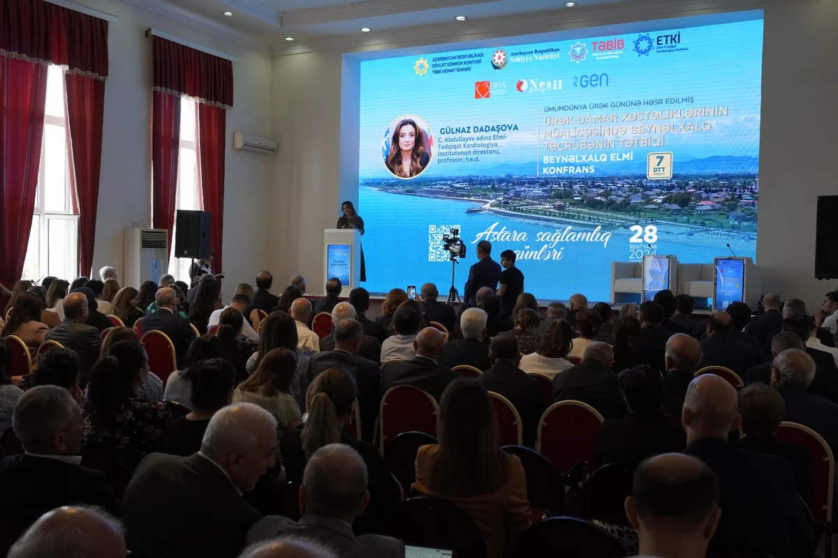 Astarada “Ümumdünya Ürək Günü”nə həsr edilmiş beynəlxalq elmi konfrans keçirilib