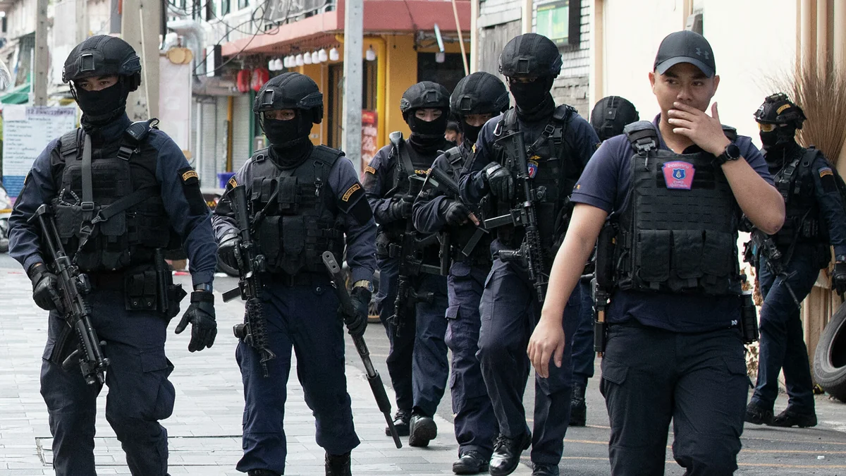 Thai police clash with protesters at demonstration against Myanmar coup