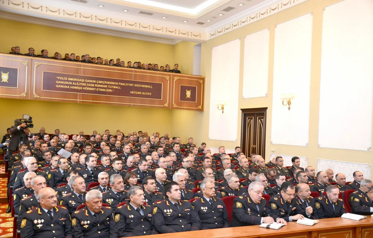 Daxili İşlər Nazirliyində geniş Kollegiya iclası keçirilib