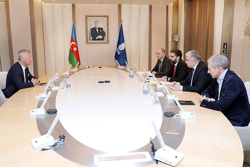 AFFA-nın prezidenti Byorn Kuyperslə görüşüb