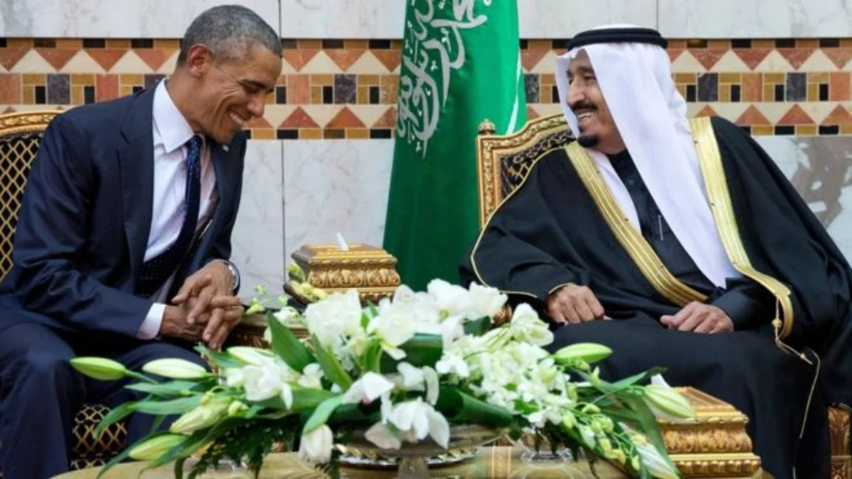 Saudi king meets Obama amid concerns over Iran deal