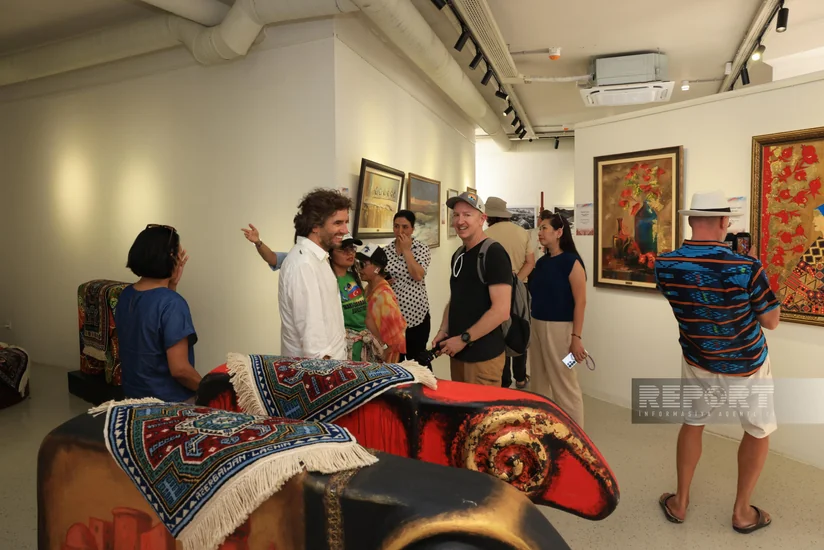 Международные путешественники посетили выставочный центр Yurd в городе Лачын