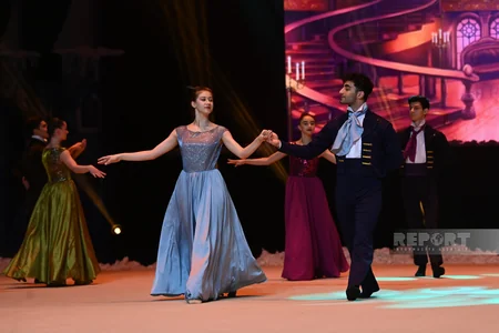 Azərbaycan Gimnastika Federasiyasının təşkilatçılığı ilə yeni il şousu keçirilib
