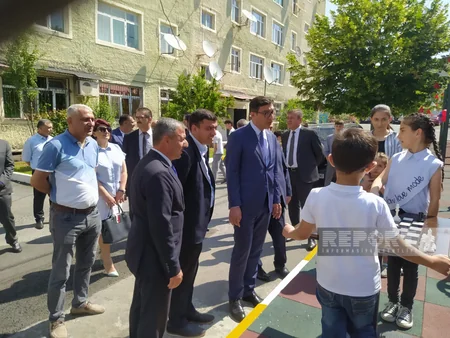 Zaqatalada Sağlam məhəllə idman zonası istifadəyə verilib