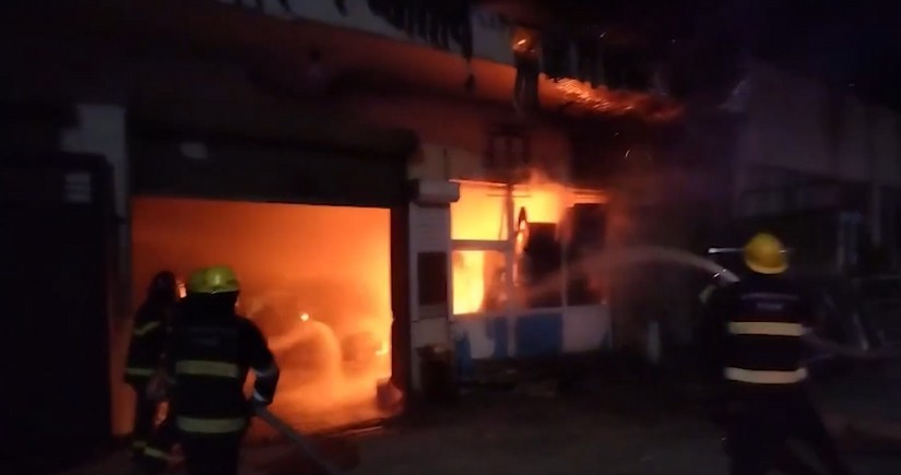 Masallıda sexdə yanğın olub