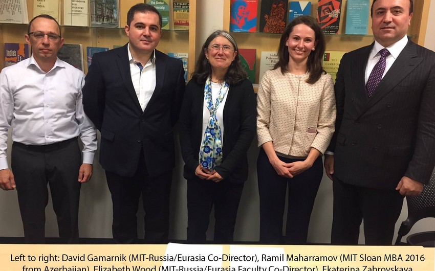 Massachusetts Institute of Technology establishes MIT-Azerbaijan Fund with assistance from SOCAR AQS