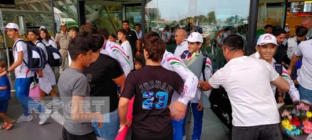 Sloveniyada möhtəşəm nəticə əldə edən Azərbaycan cüdoçuları Vətənə qayıdıblar