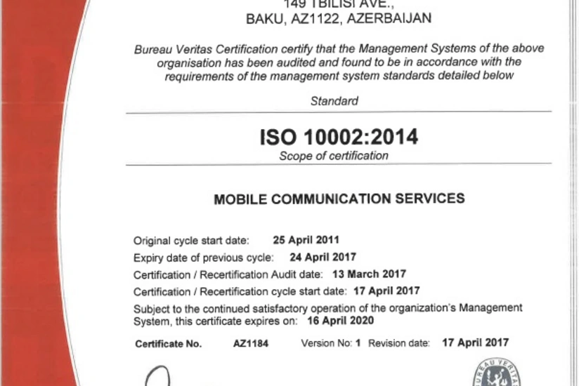 Azercellin auditi aparılıb
