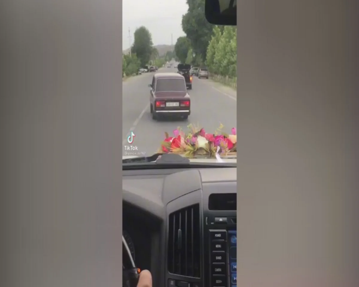 Göyçayda toy karvanında avtoxuliqanlıq edən sürücü həbs olunub