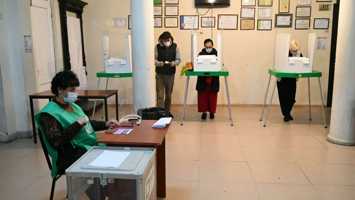 Gürcüstanda yerli seçkilərin ikinci turu başa çatıb