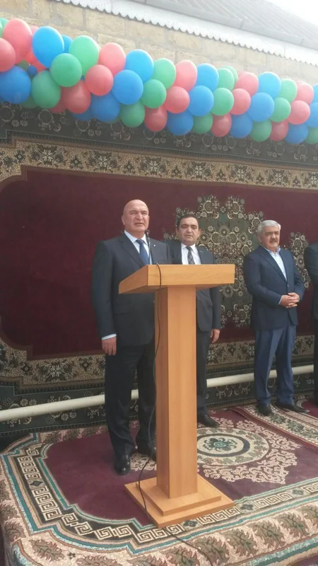 ​Qubanın kəndlərindən birinə təbii qaz verilib - FOTO