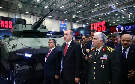 Turkey seeks independent defense production: Erdogan