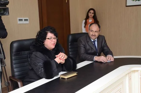 Ziya Məmmədov Qusarda vətəndaşları qəbul edib
